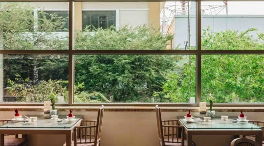 スパとランチがセットに！